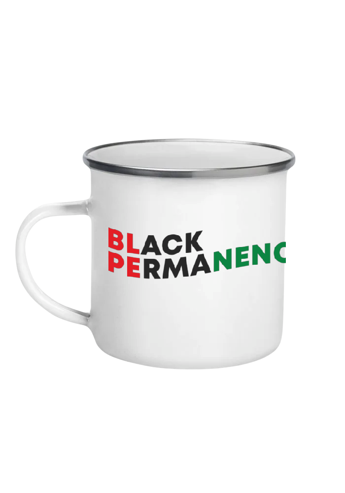 Black Permanency Tea Cup