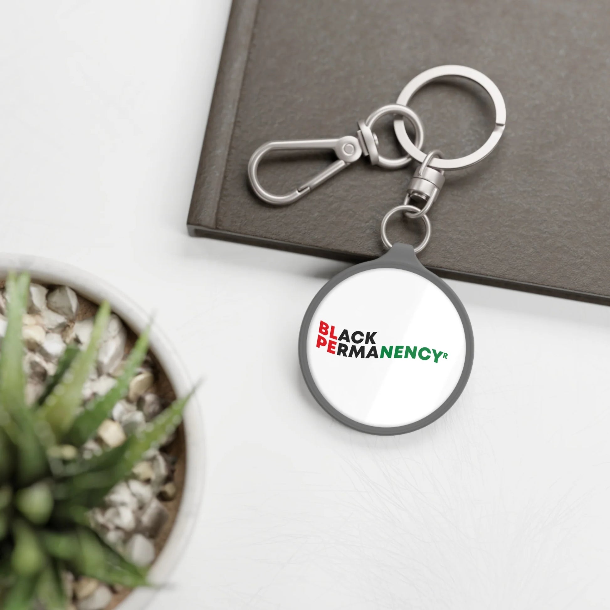 Black Permanency Keychain