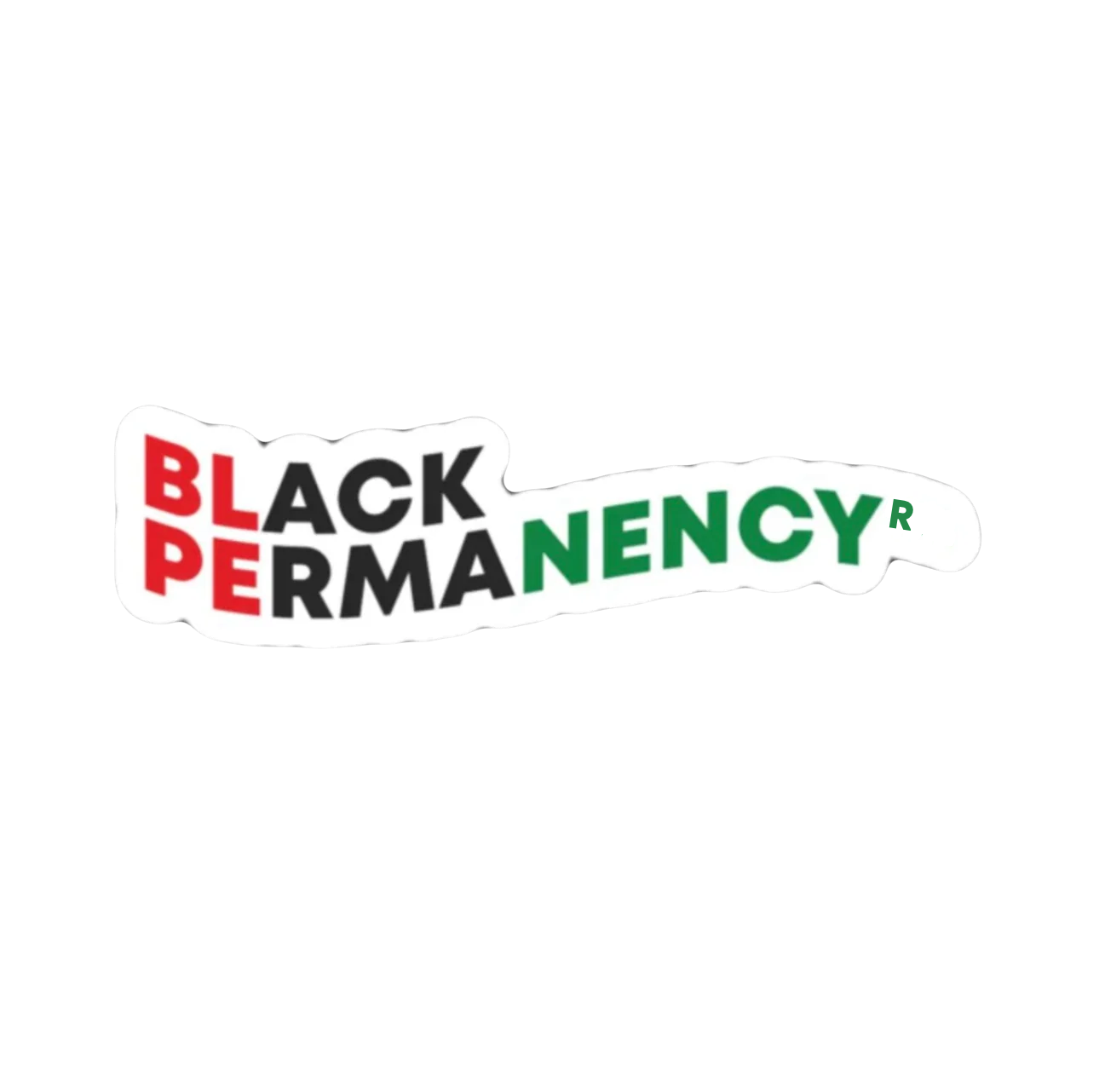 Black Permanency Sticker