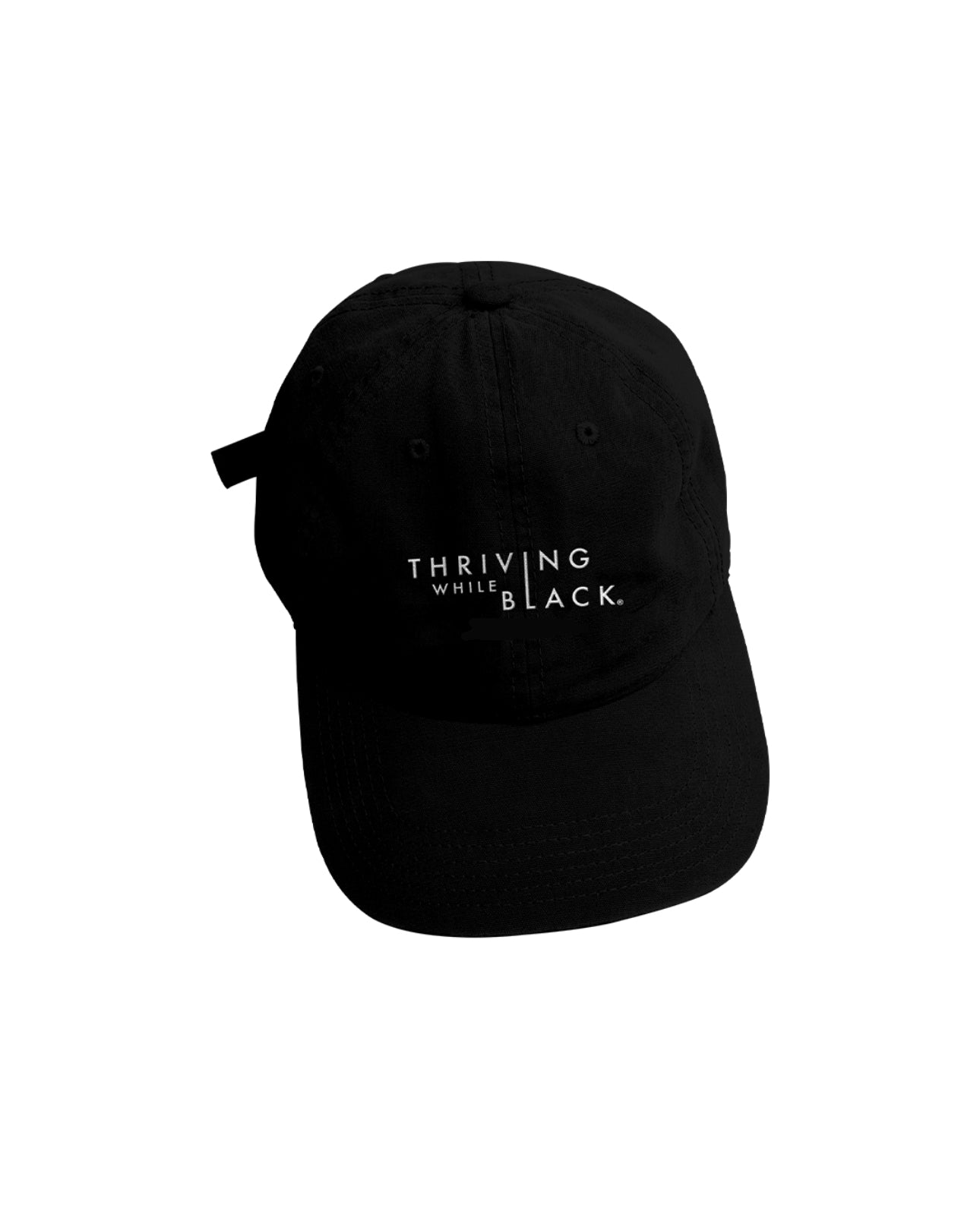 Thriving While Black Baseball Cap B/W